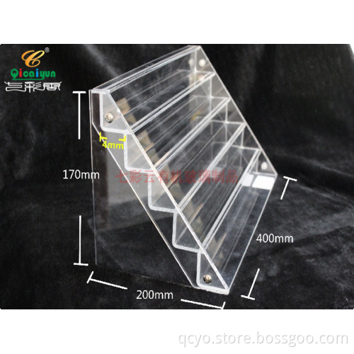 High grade clear acrylic cosmetic display